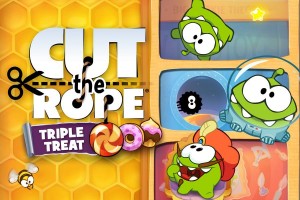 Cut the Rope Triple Treat heading exclusively to the Nintendo 3DS Cut the Rope Triple Treat heading exclusively to the Nintendo 3DS
